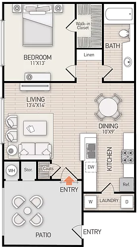 Floor plan Plan A