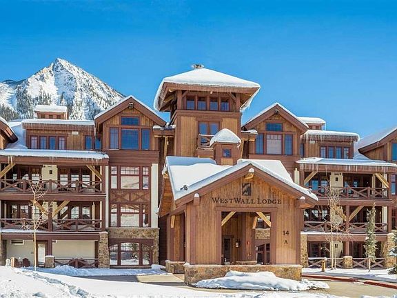 Front of Lodge in Winter