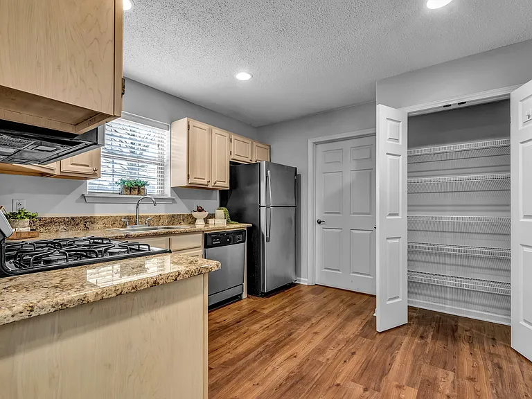 Pantry and Laundry Room off Kitchen