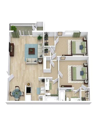 Floor plan B2