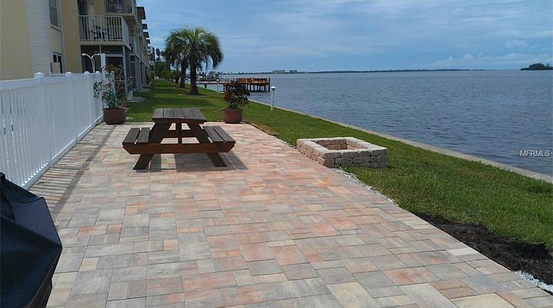 Waterfront firepit for common use