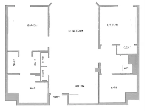 Floor plan 1189 2B2B
