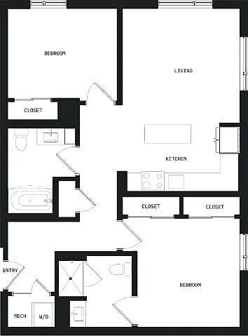 Floor plan B3