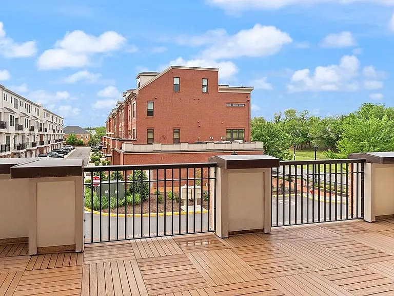 Deck off of living room/kitchen.