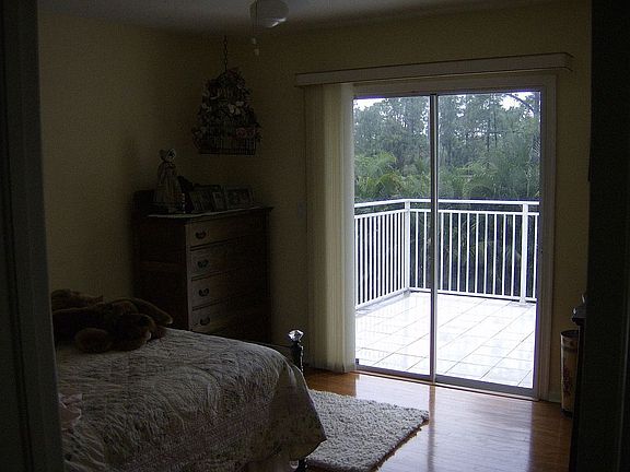 2nd Floor 3rd BR with slider to 2nd Floor Patio