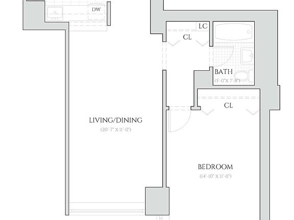 2nd image of 1 Columbus Pl APT S35a