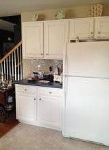 Bright white cabinetry