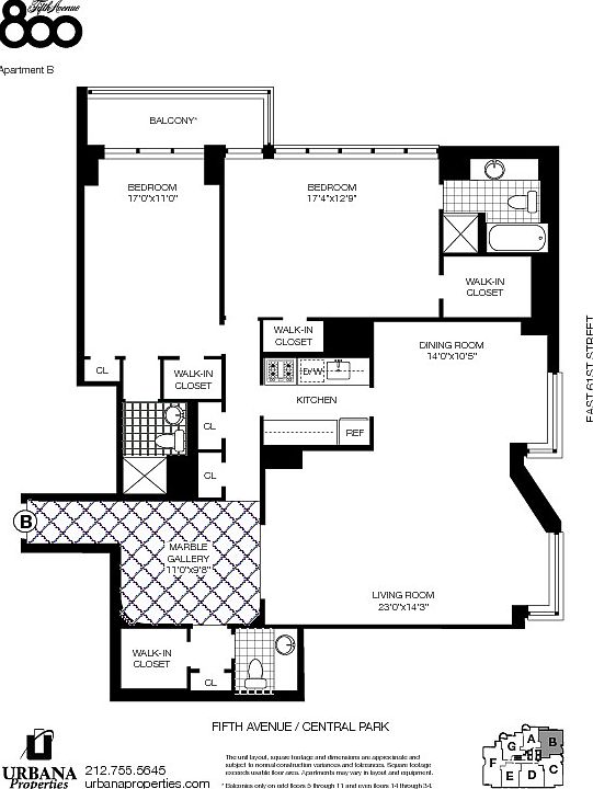 2nd image of 800 5th Ave APT 11B