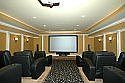 Media room located in Terrace level.
