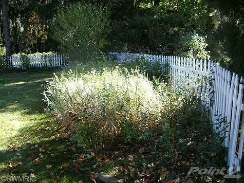 Perennials with their own picket fence
