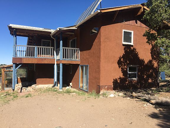 East side of the home