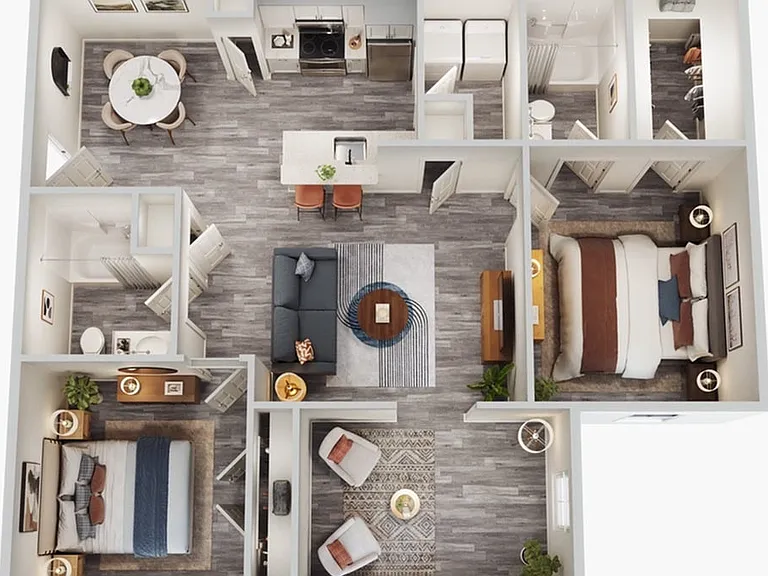 B3 - 2 Bed 2 Bath B3 - 2 Bed 2 Bath