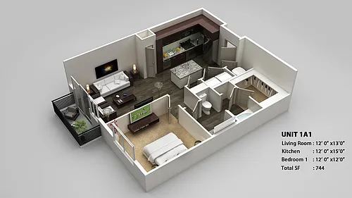 Floor plan A1