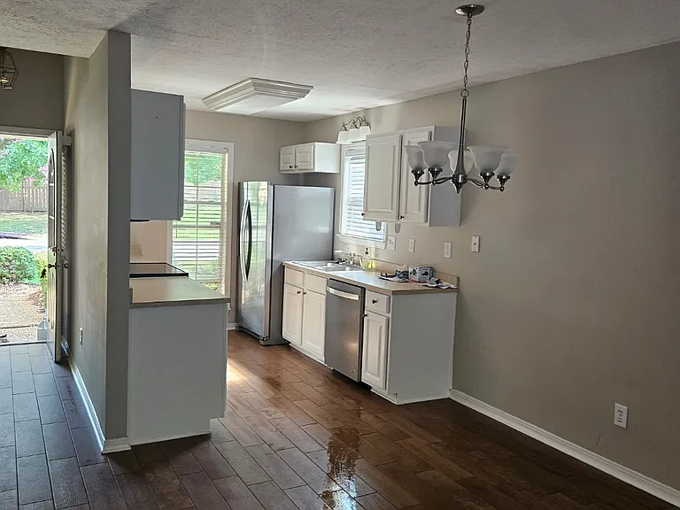 Kitchen/Dining from Living Room