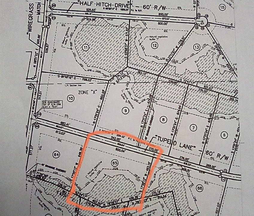 Survey of vacant land