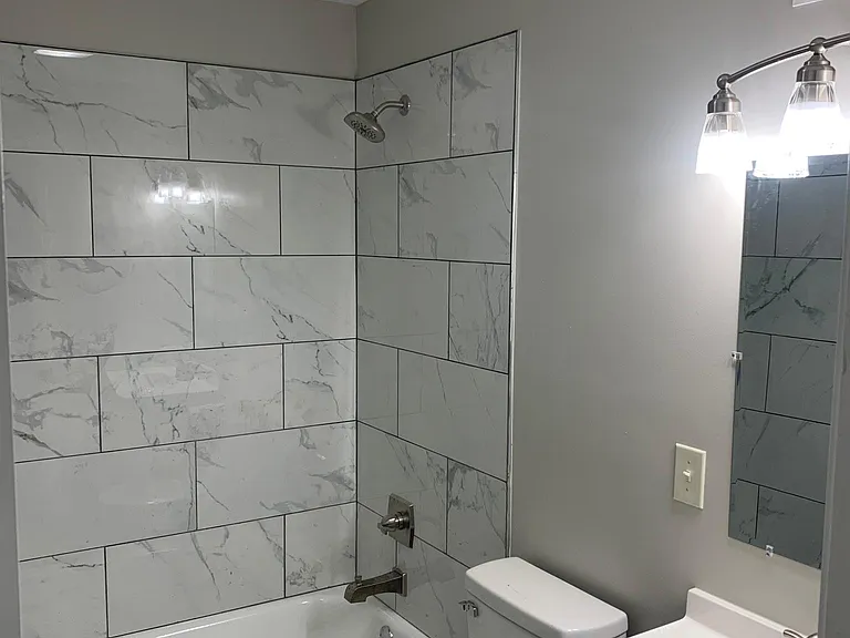 Fabulously rehabbed/updated bathroom!