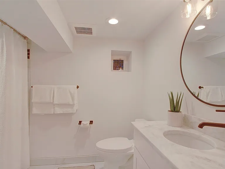 Private Bathroom with walk-in shower.