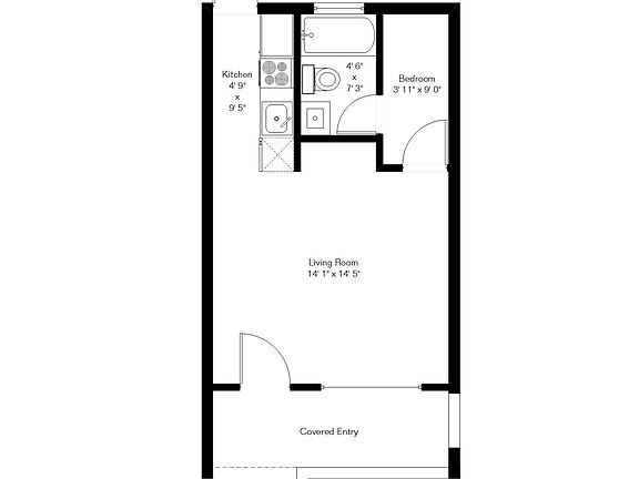 2nd image of 720 S 5th Ave #9