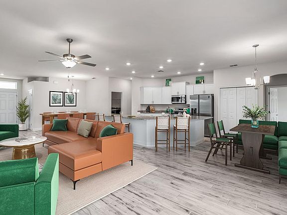 You will love the spacious and open living area - Willow II by Highland Homes