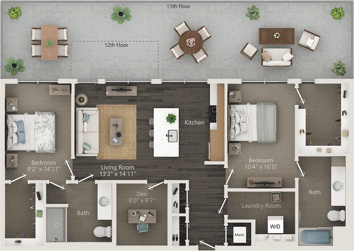 Floor plan B5PH