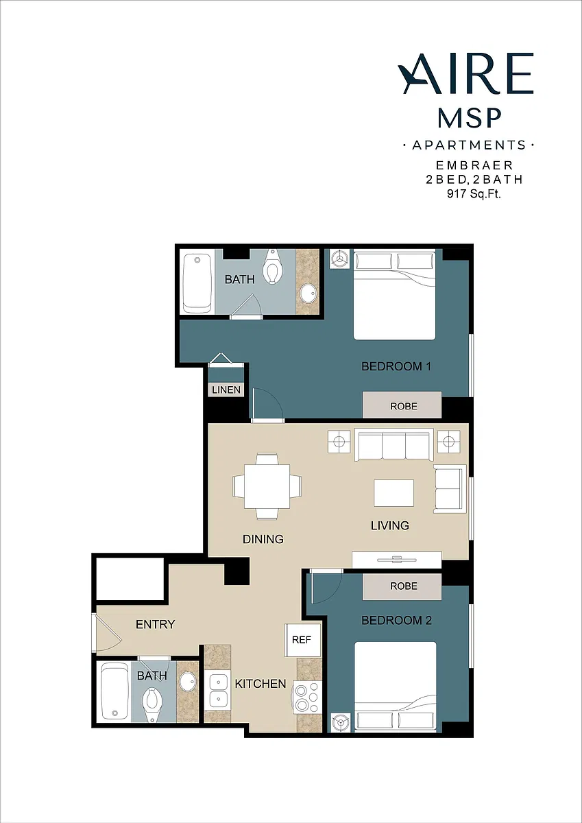 Floor plan Embraer