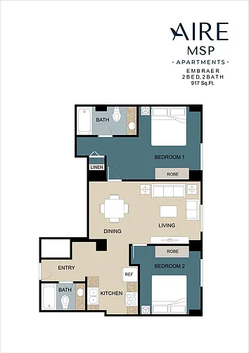 Floor plan Embraer
