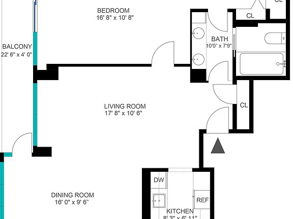 2nd image of 245 E 50th St APT 7B