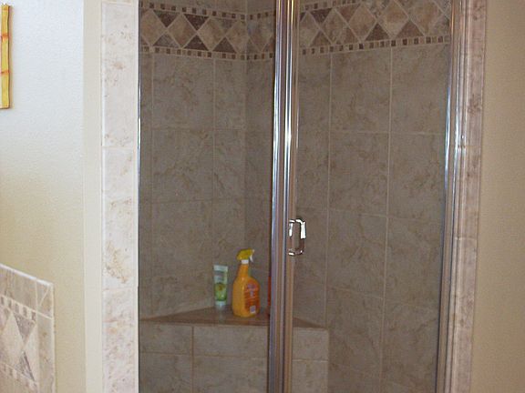 Master shower