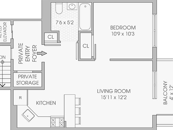 2nd image of 18 W 129th St APT 5B
