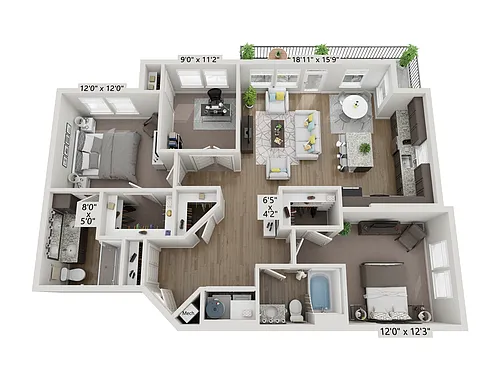 Floor plan B4 - Odyssey
