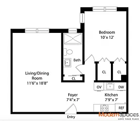 Rented by Modern Spaces
