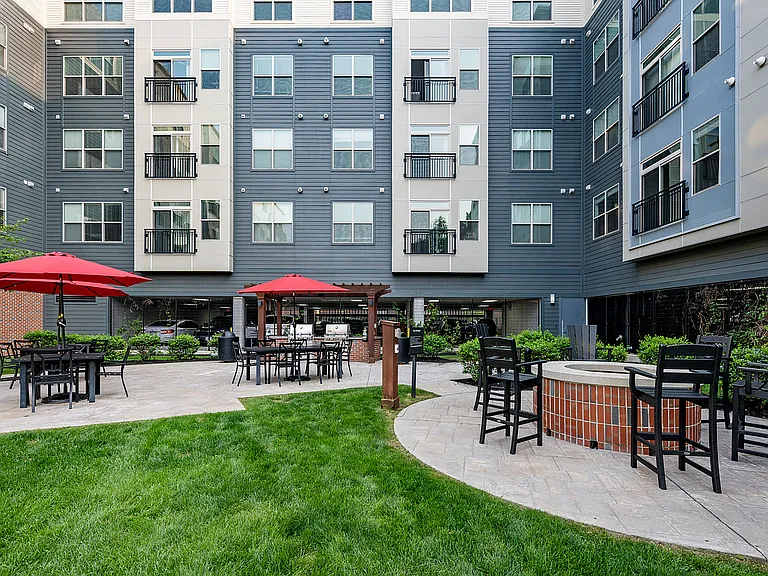 firepit and seating