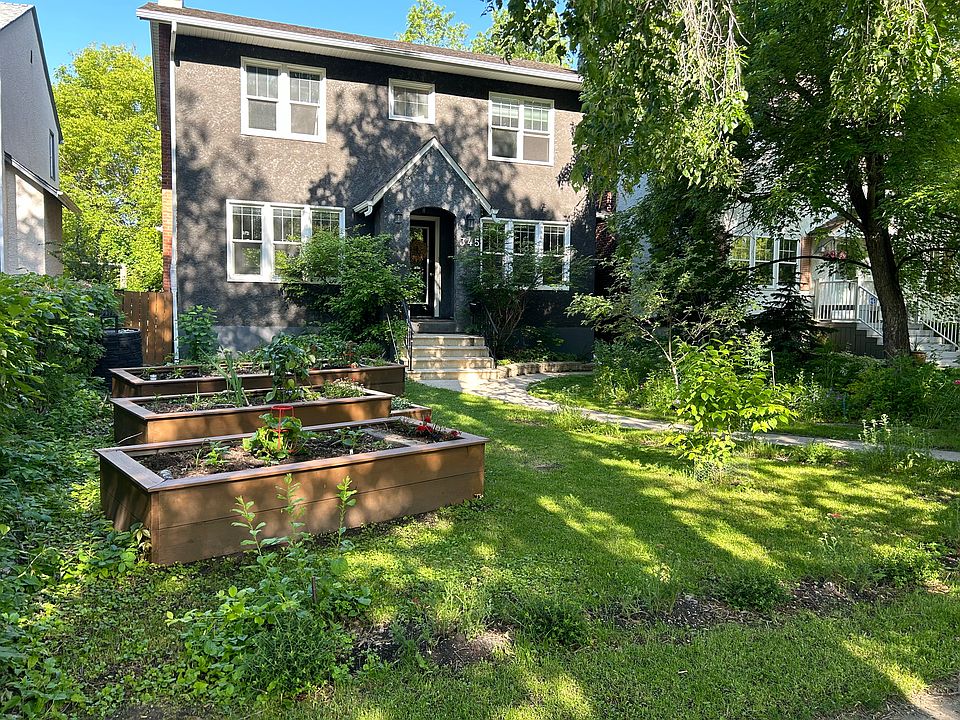 Front view of the house