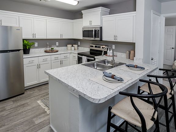 Experience the culinary magic our renovated kitchens a masterpiece of style and function.