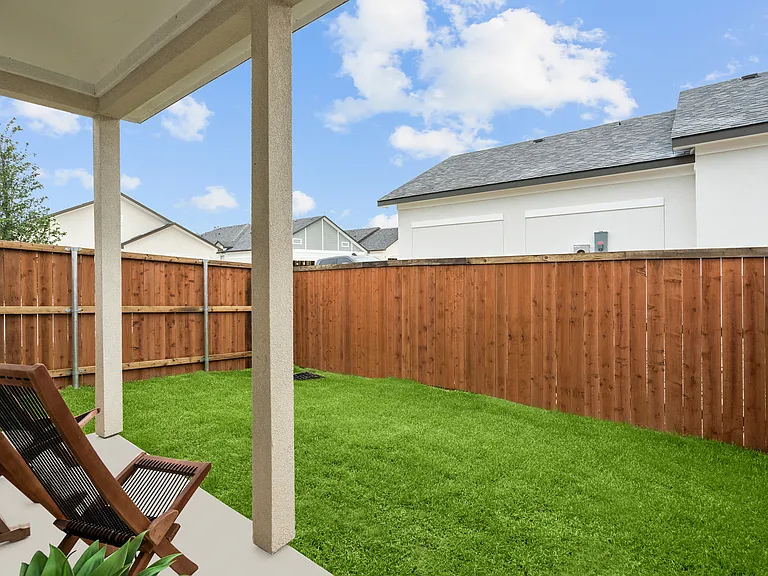 Private Fenced Backyard Private Fenced Backyard