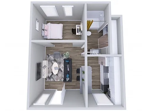 Floor plan Studio