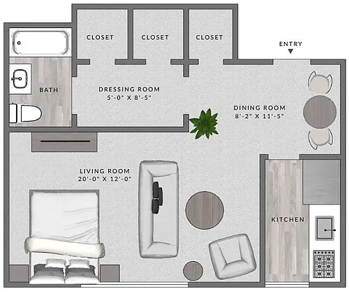 Floor plan S1 - 0X1