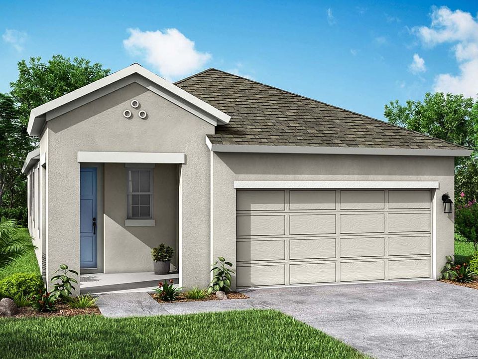Cypress Tuscan elevation offered only at BridgeWater in Lakeland FL by William Ryan Homes Tampa