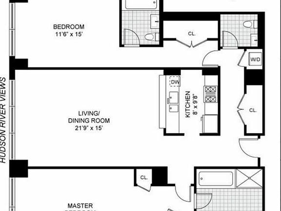 2nd image of 1 Morton Sq APT 5EW