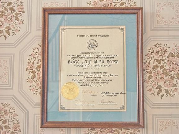 National Historic Registery document