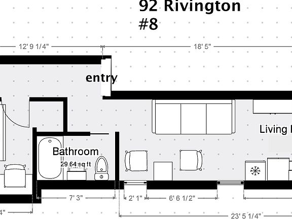 2nd image of 92 Rivington St APT 8