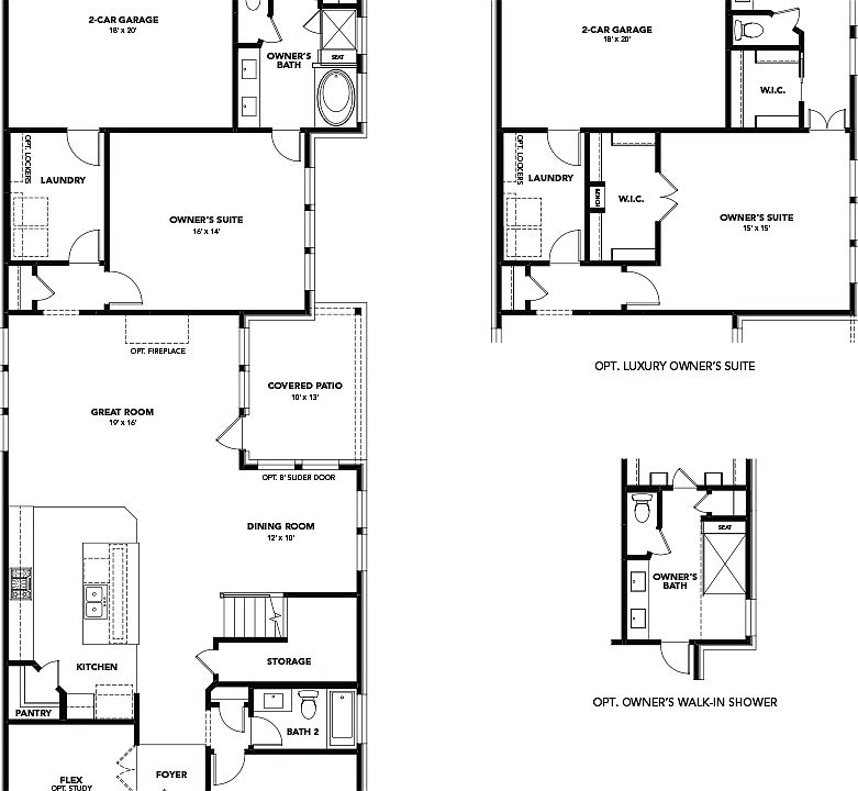 Explore luxury living with this architecturally refined home design showcasing 4 - 5 beds and 3 - 4
