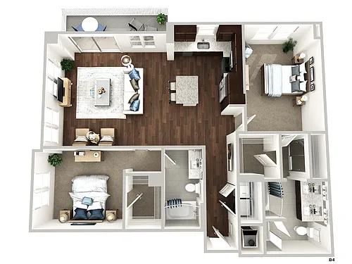 Floor plan B4 ( Bayview )