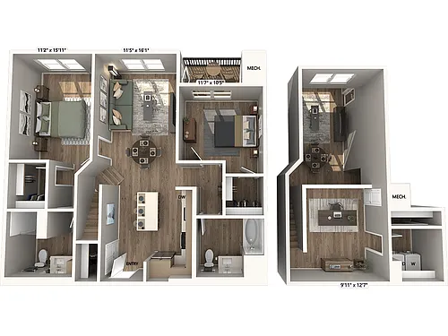 Floor plan BM08-Ld