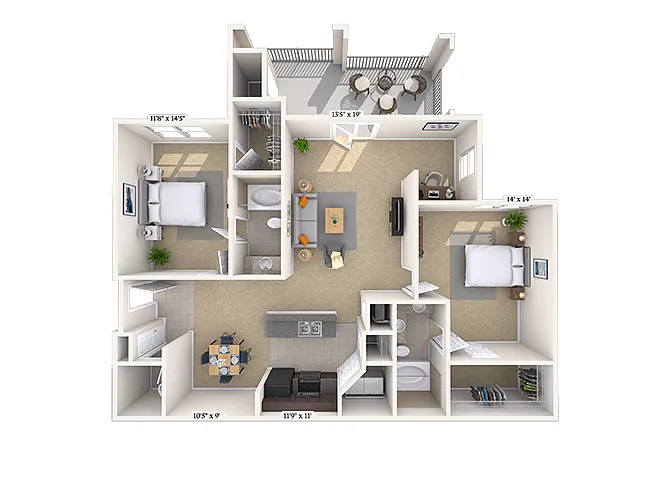Floor plan The Monarch