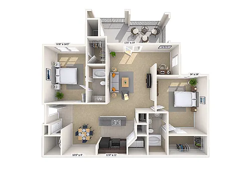 Floor plan The Monarch