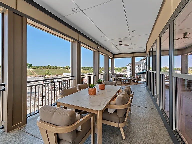 Clubhouse Veranda