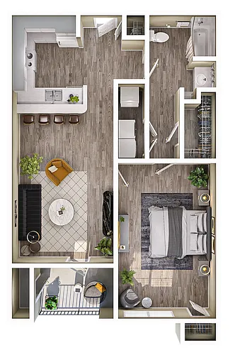 Floor plan A1D