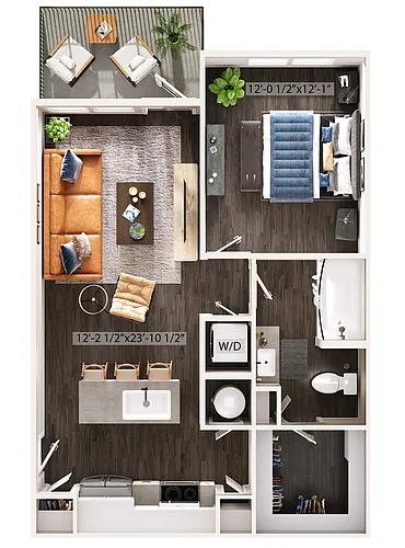 Floor plan Amsterdam