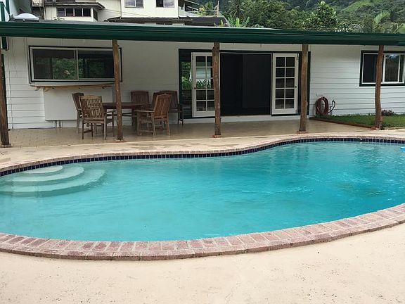 back patio/pool